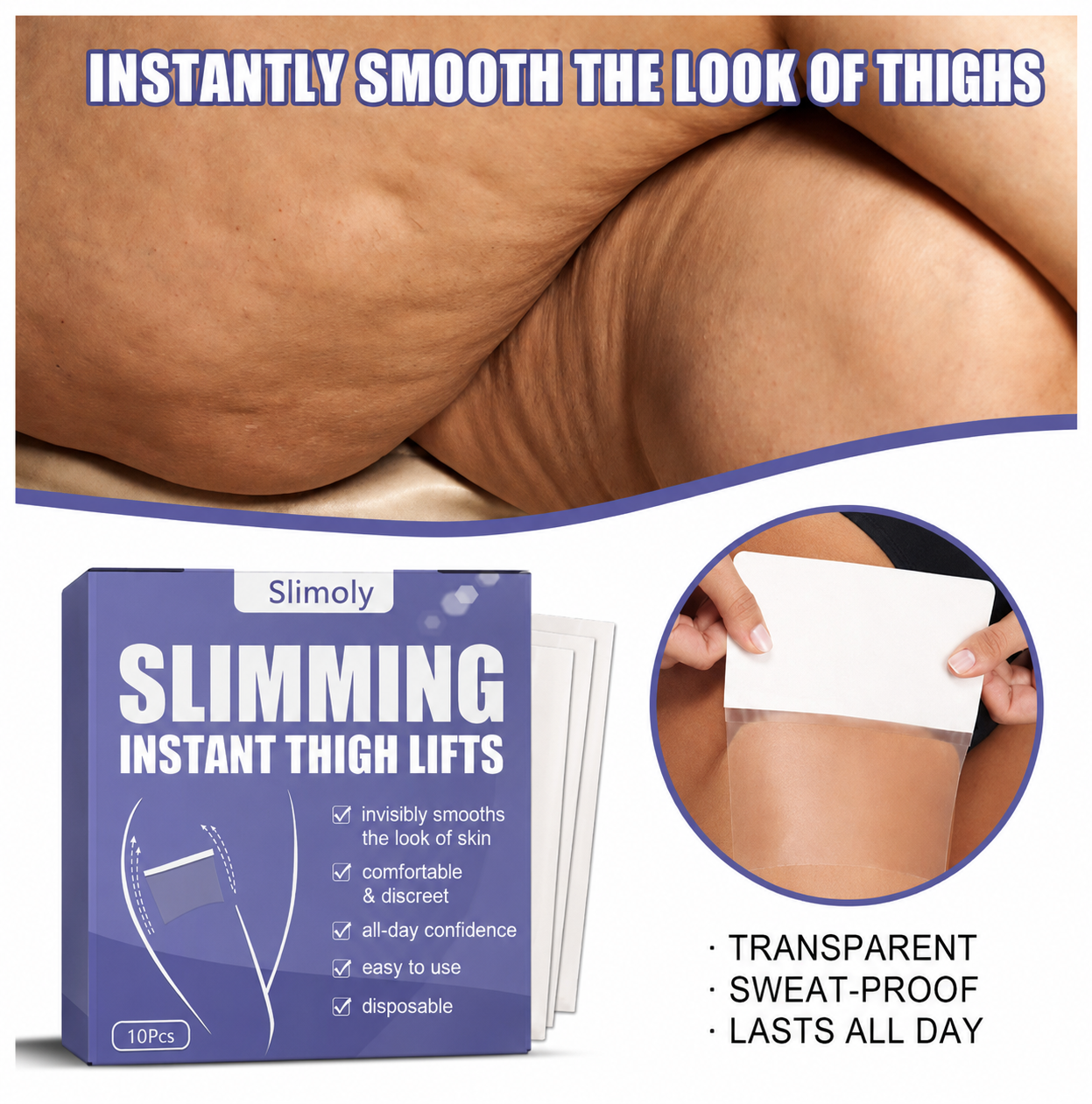 Slimoly™ Instant Thigh Lift Patches ✨