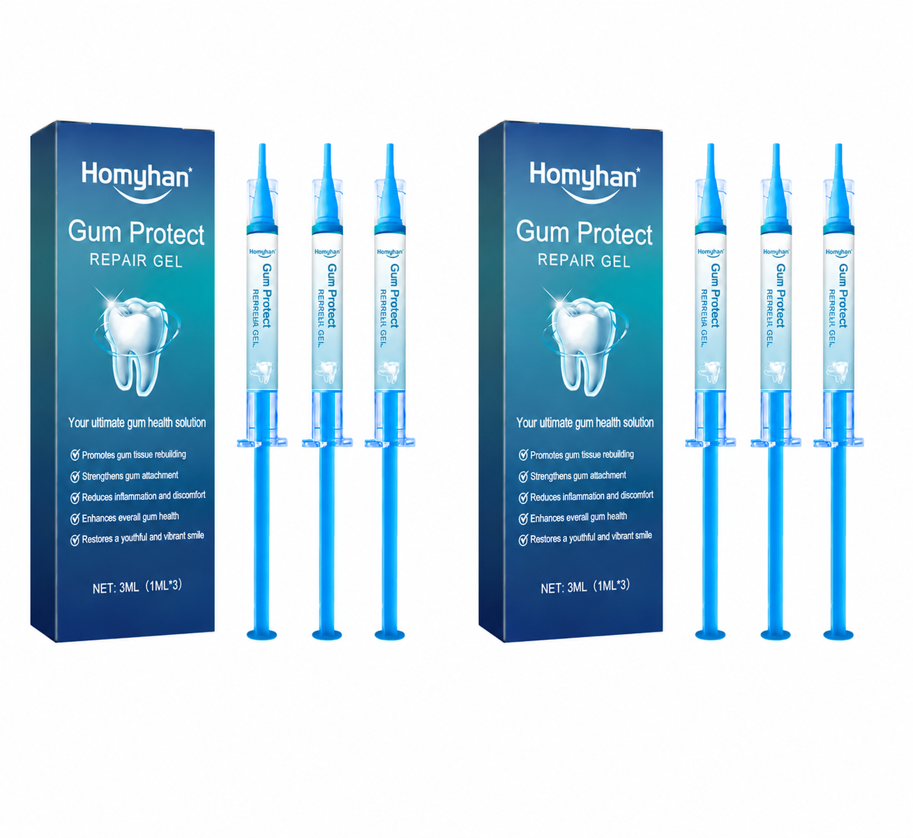 Homyhan™ Gum Protect Repair Gel | Daily Gum Care & Fresh Smile Support