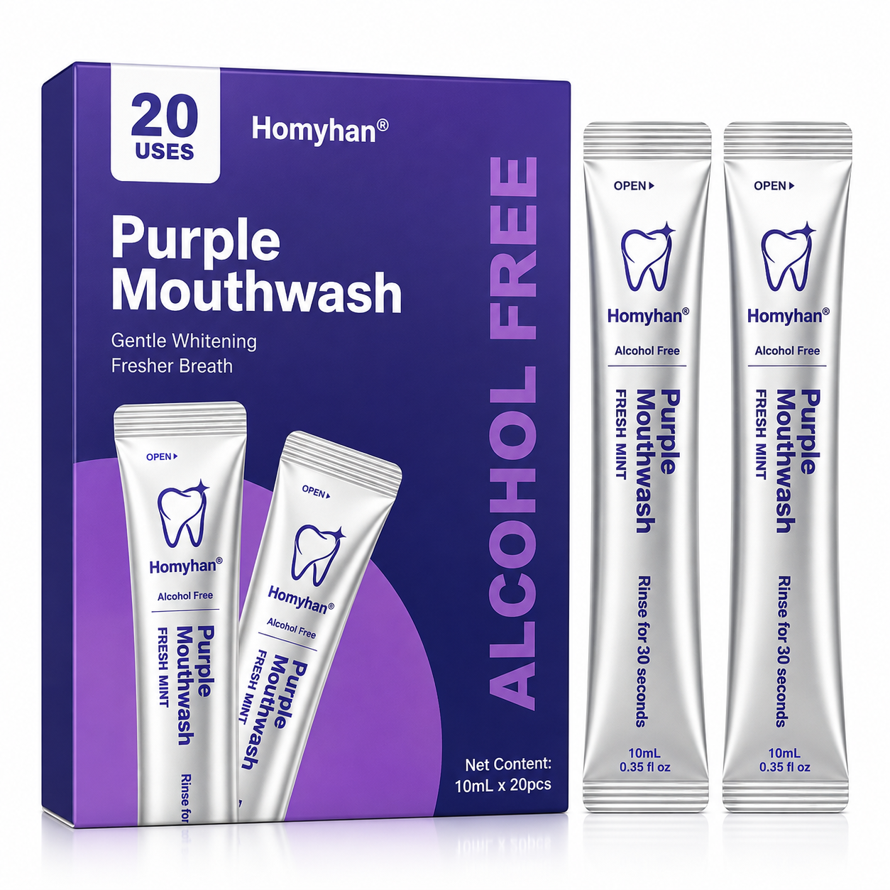 A Brighter-Looking Smile Starts in 30 Seconds 💜