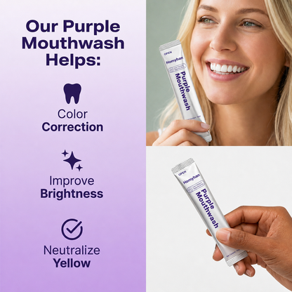 A Brighter-Looking Smile Starts in 30 Seconds 💜