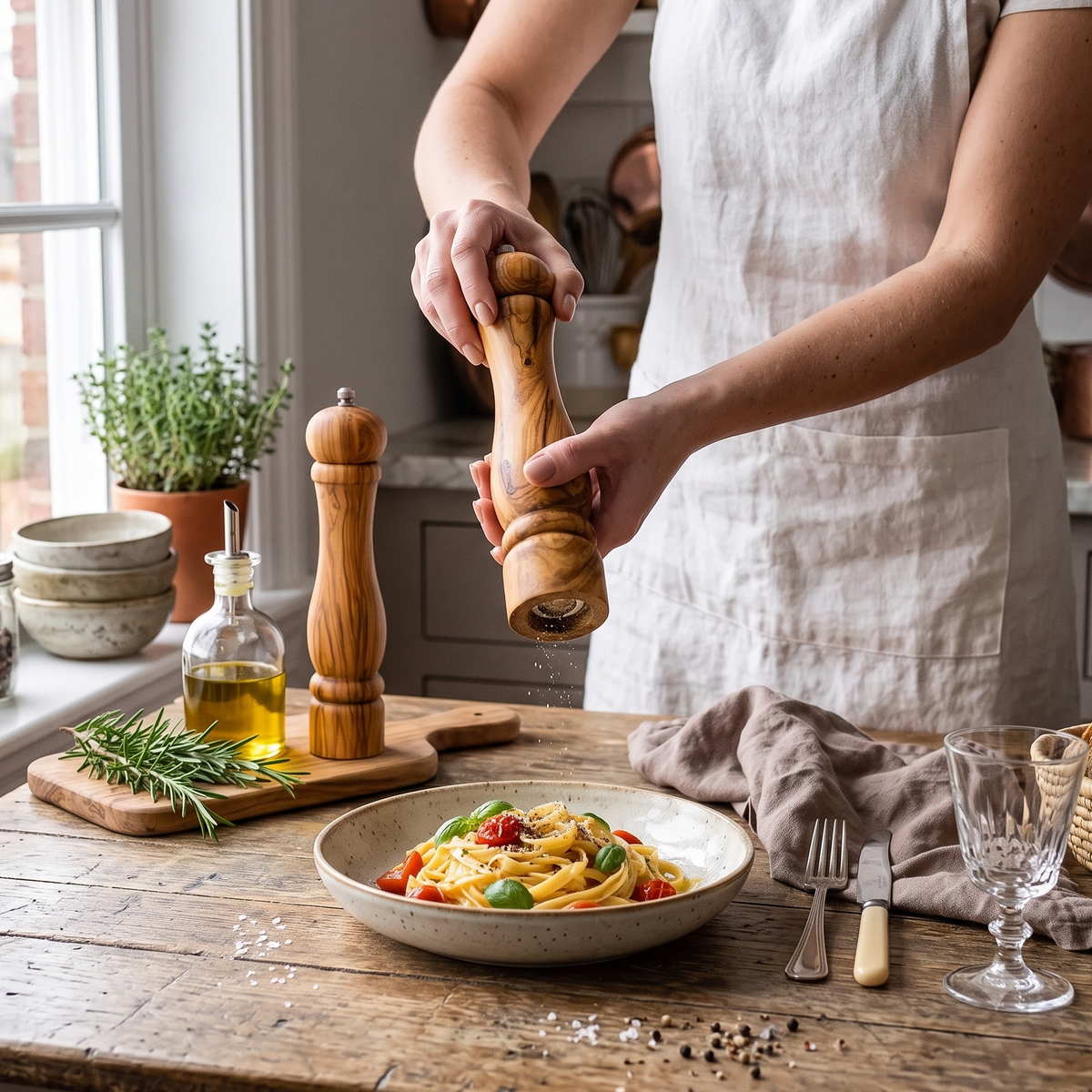 Salt and Pepper Grinder Set