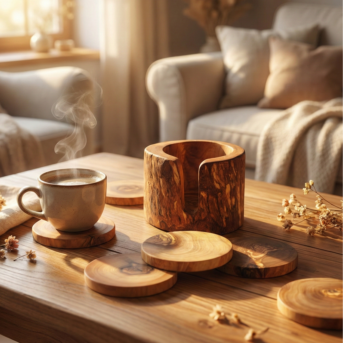 Rustic Coasters (Set of 6)