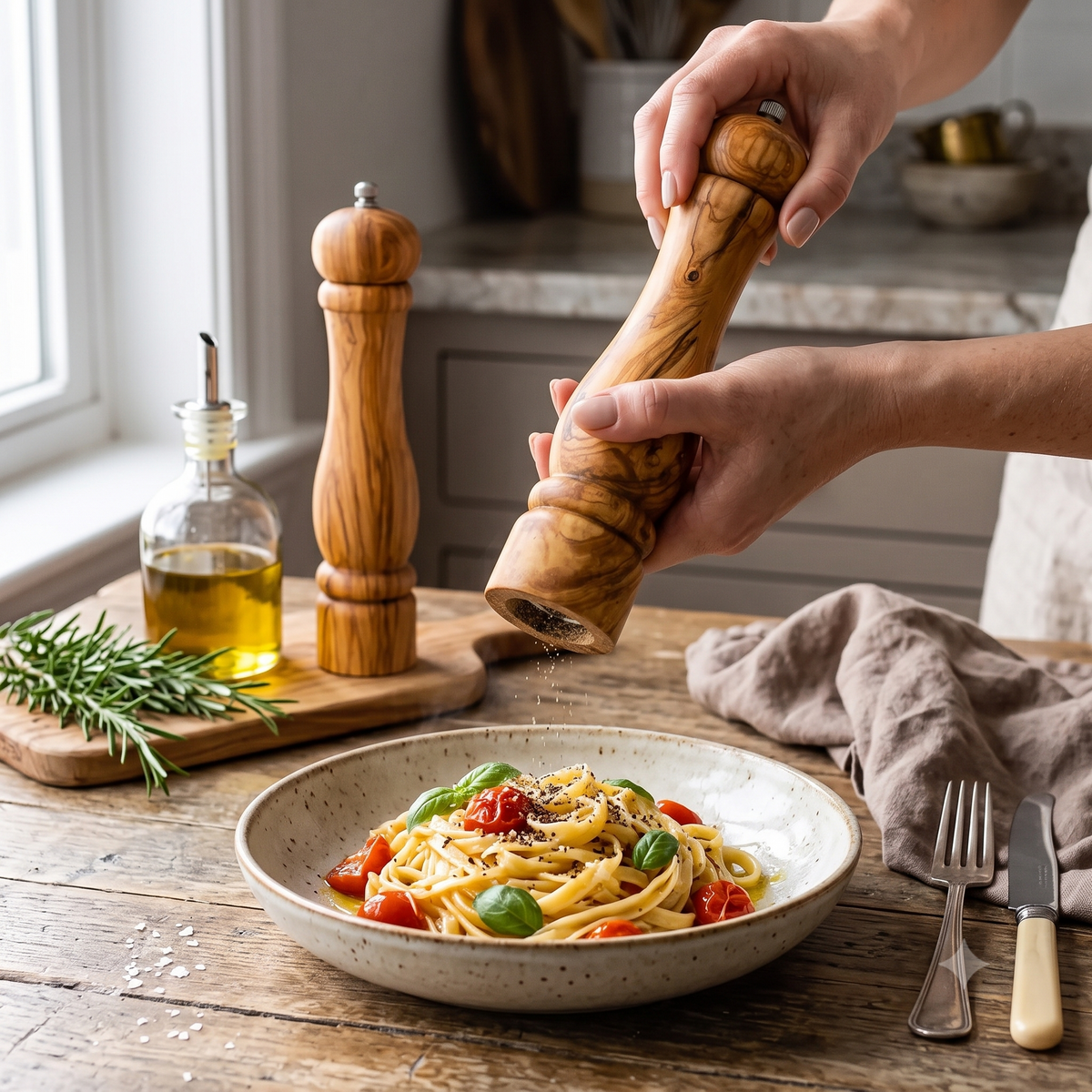 Salt and Pepper Grinder Set