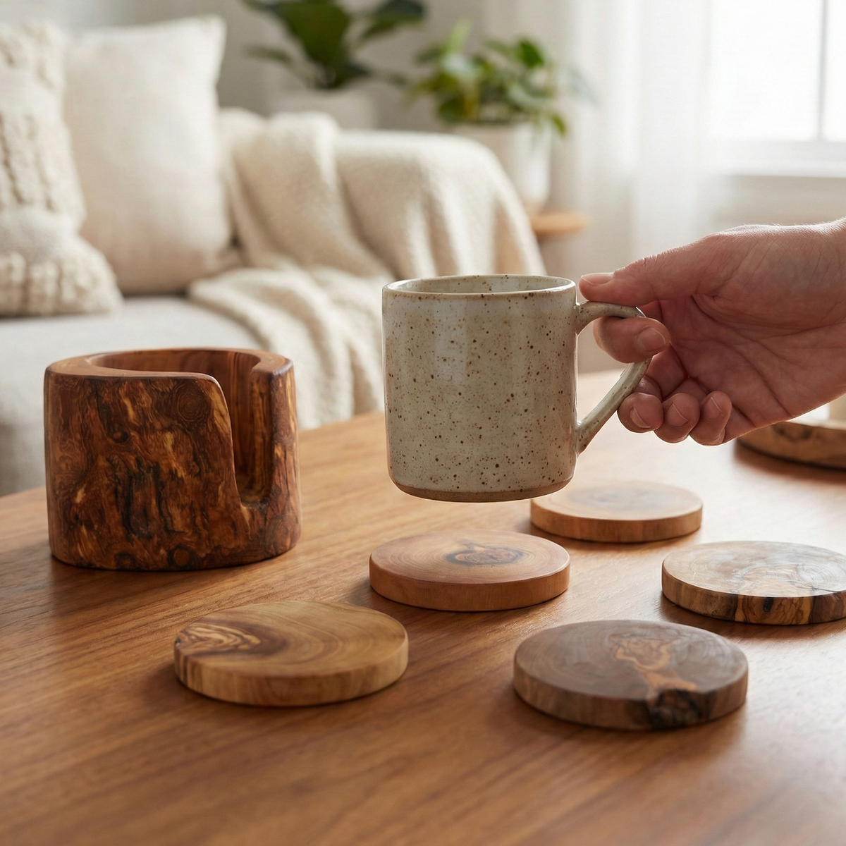 Rustic Coasters (Set of 6)